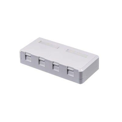 Caja de pared de 4 puertos sin jack LP-WP-07B - LINKEDPRO BY EPCOM