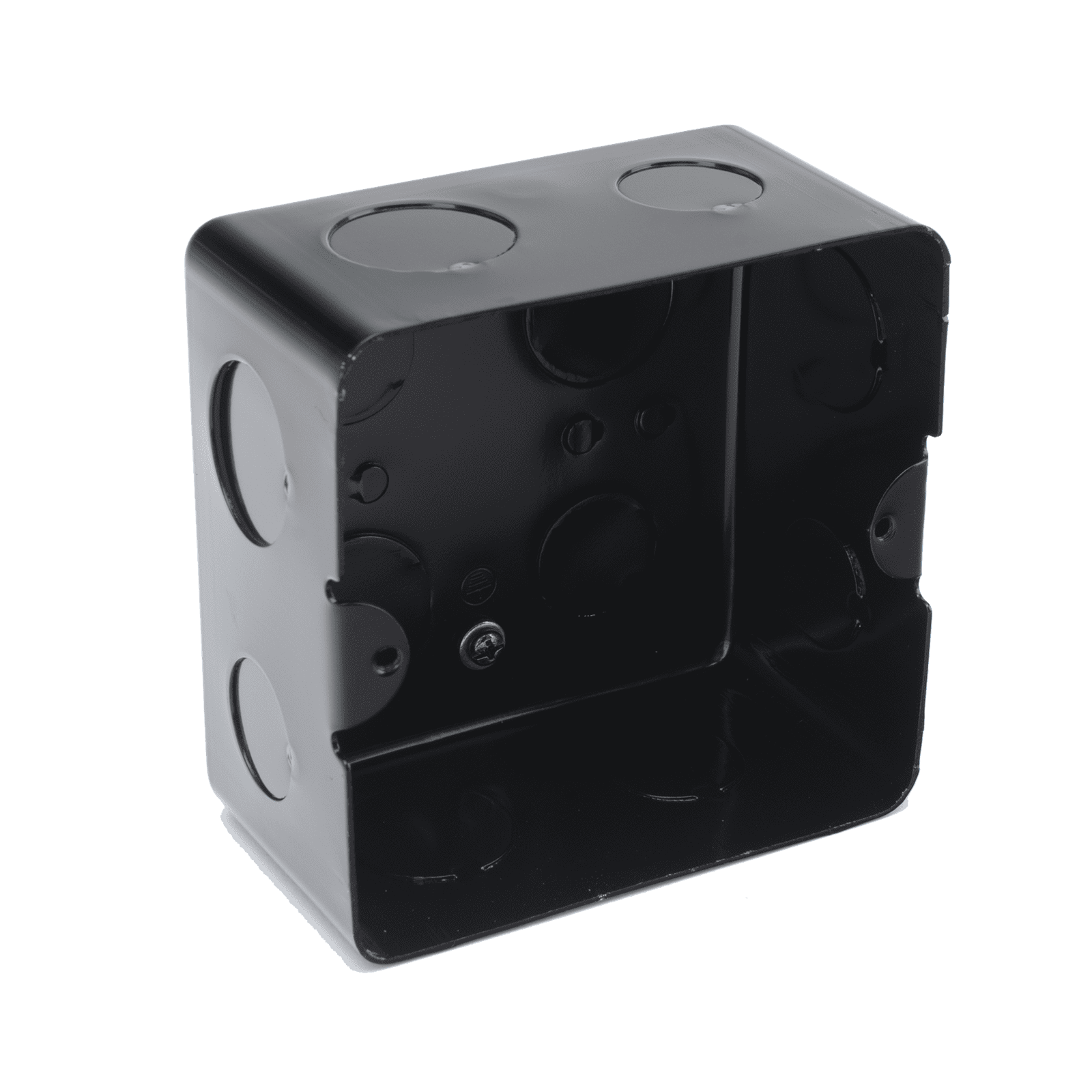 Caja de registro de acero galvanizado, 10×10 cm, Color Negro (11000-00000) TMK10X10 - THORSMAN