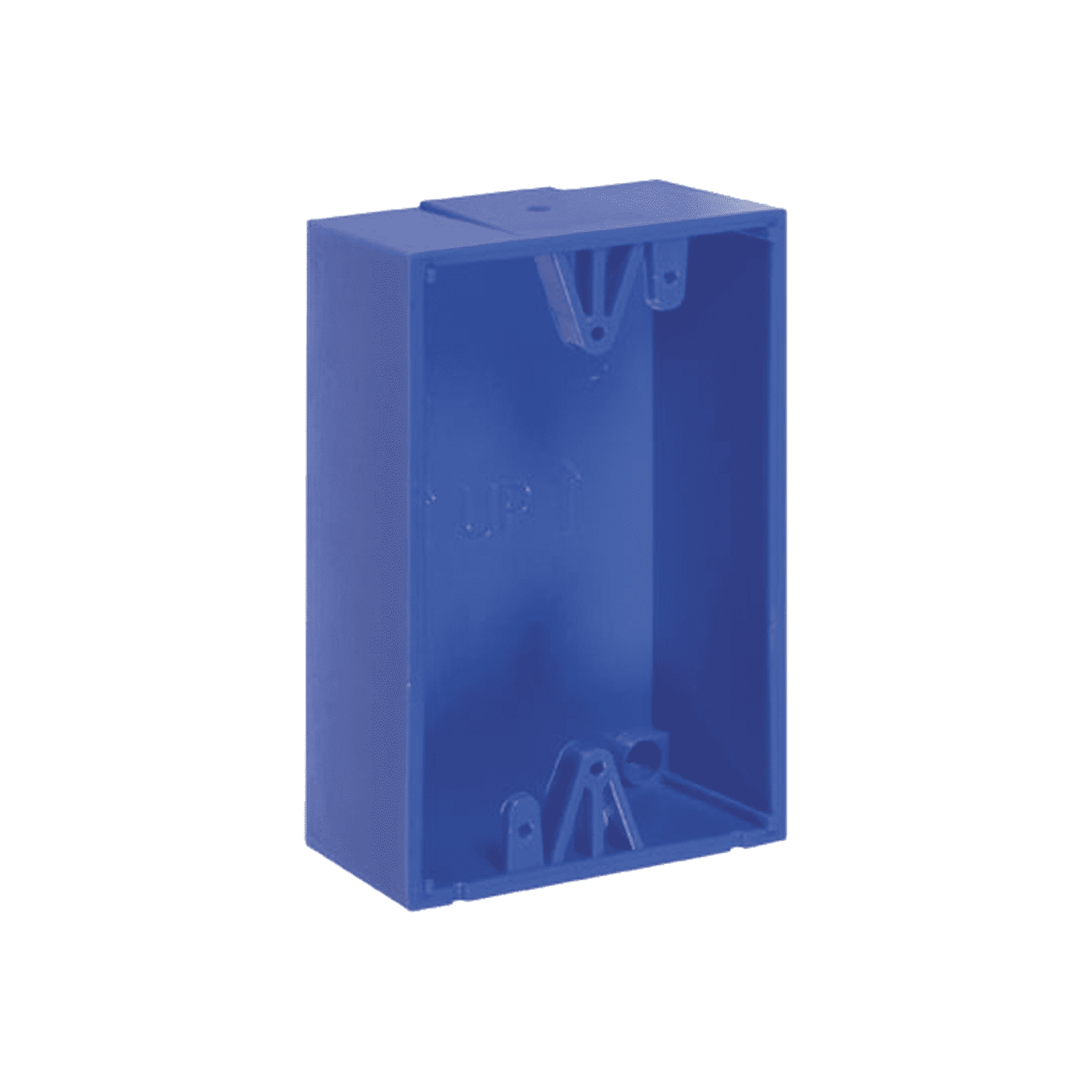 Caja trasera de montaje color azul para estaciones de parada STOPPER KIT-71100A-B - STI