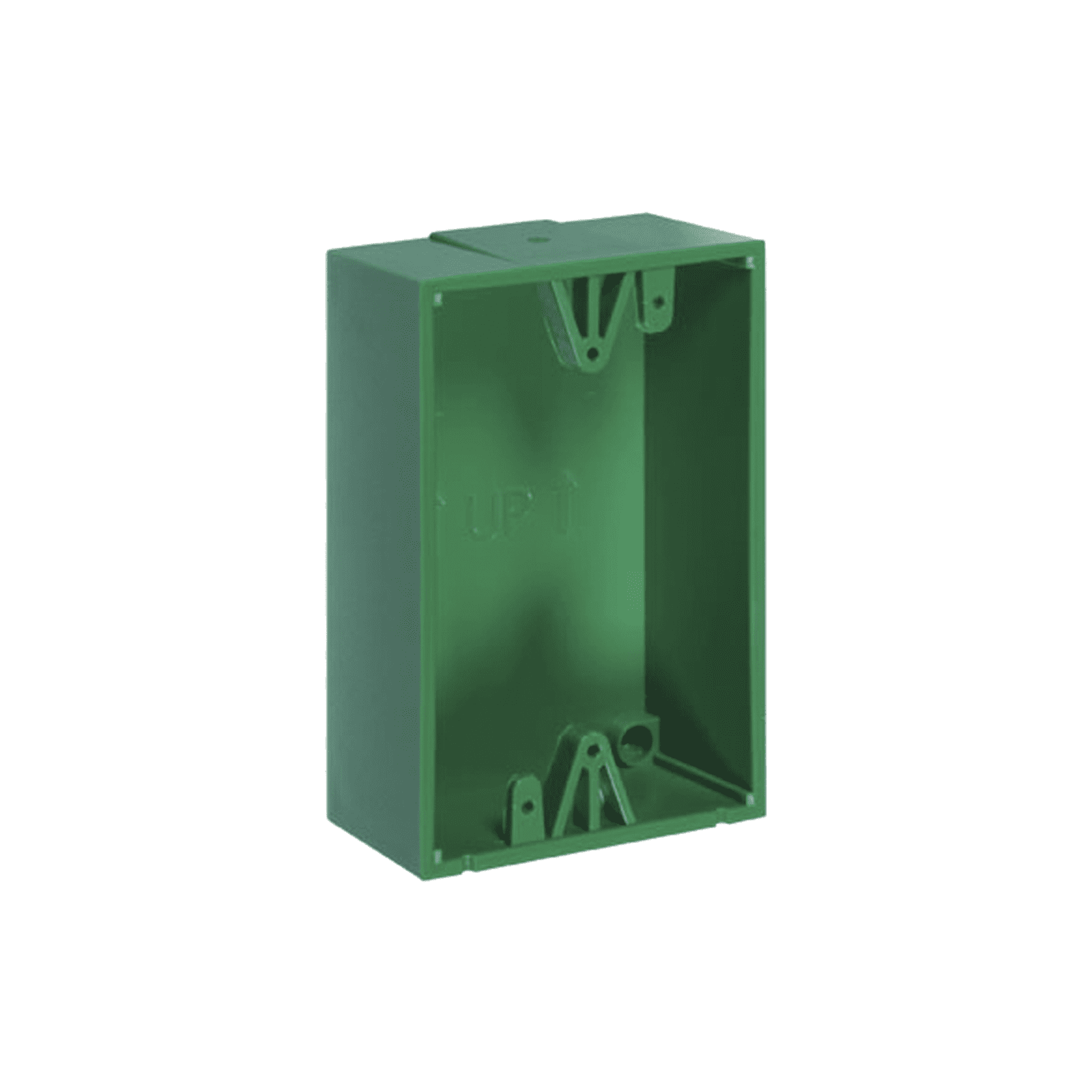 Caja trasera de montaje color verde para estaciones de parada STOPPER KIT-71100A-G - STI