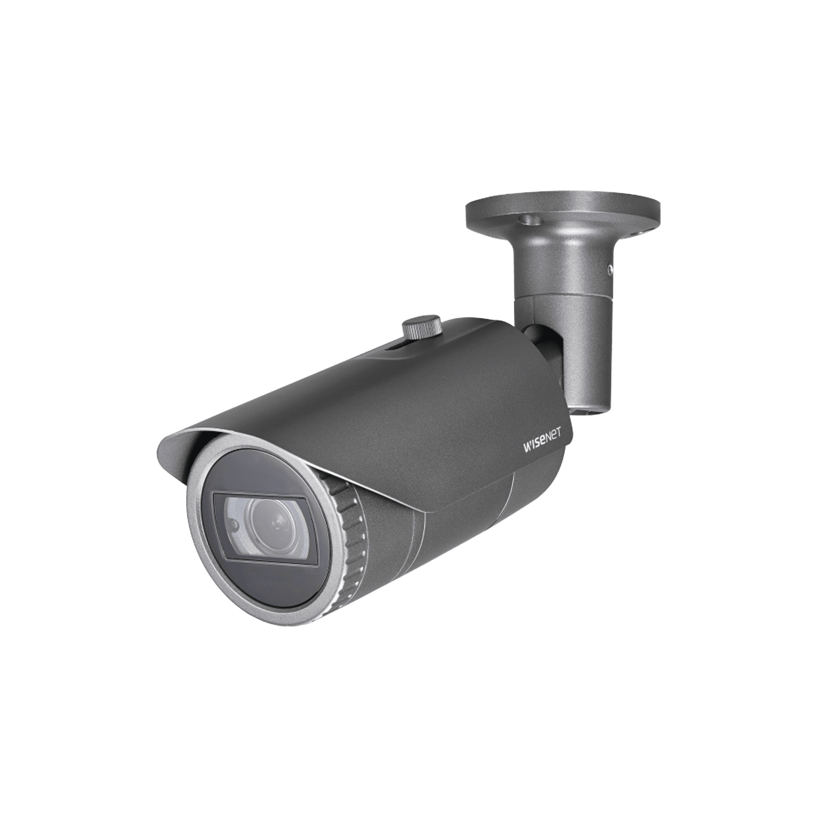 Cámara Bala Híbrida / AHD 2 Megapixel (1080p), 600TVL (CVBS)/ Lente Varifocal 3.2 – 10 mm / IR 30 m / IP66 / IK10 SCO-6085R - Hanwha Techwin Wisenet