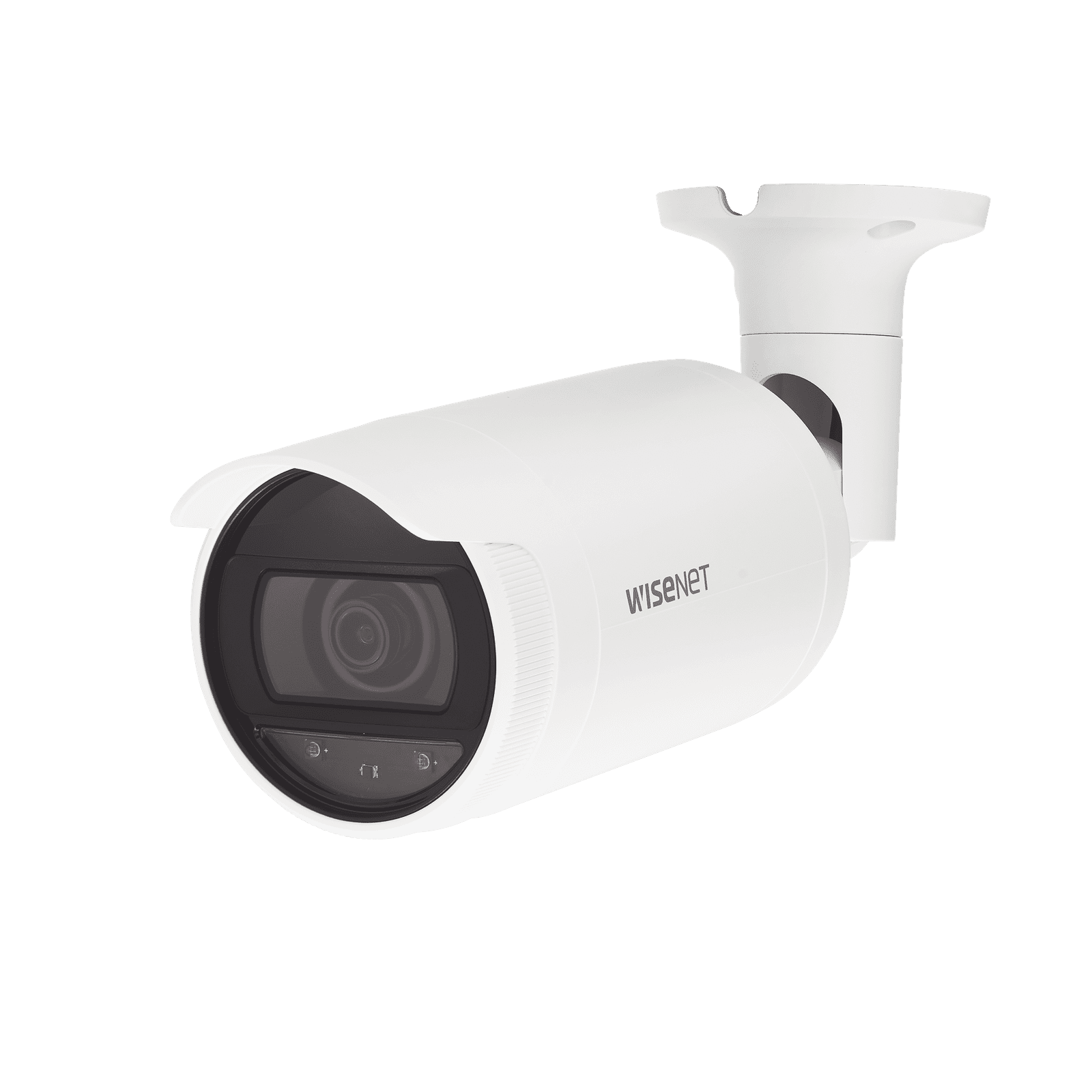 Cámara IP Tipo Bala 2 Megapíxel / Lente 2.8mm / IR 30M / WDR 120db / IP66 / H.265 & WiseStream / modo pasillo AN-OL6012R - Hanwha Techwin Wisenet