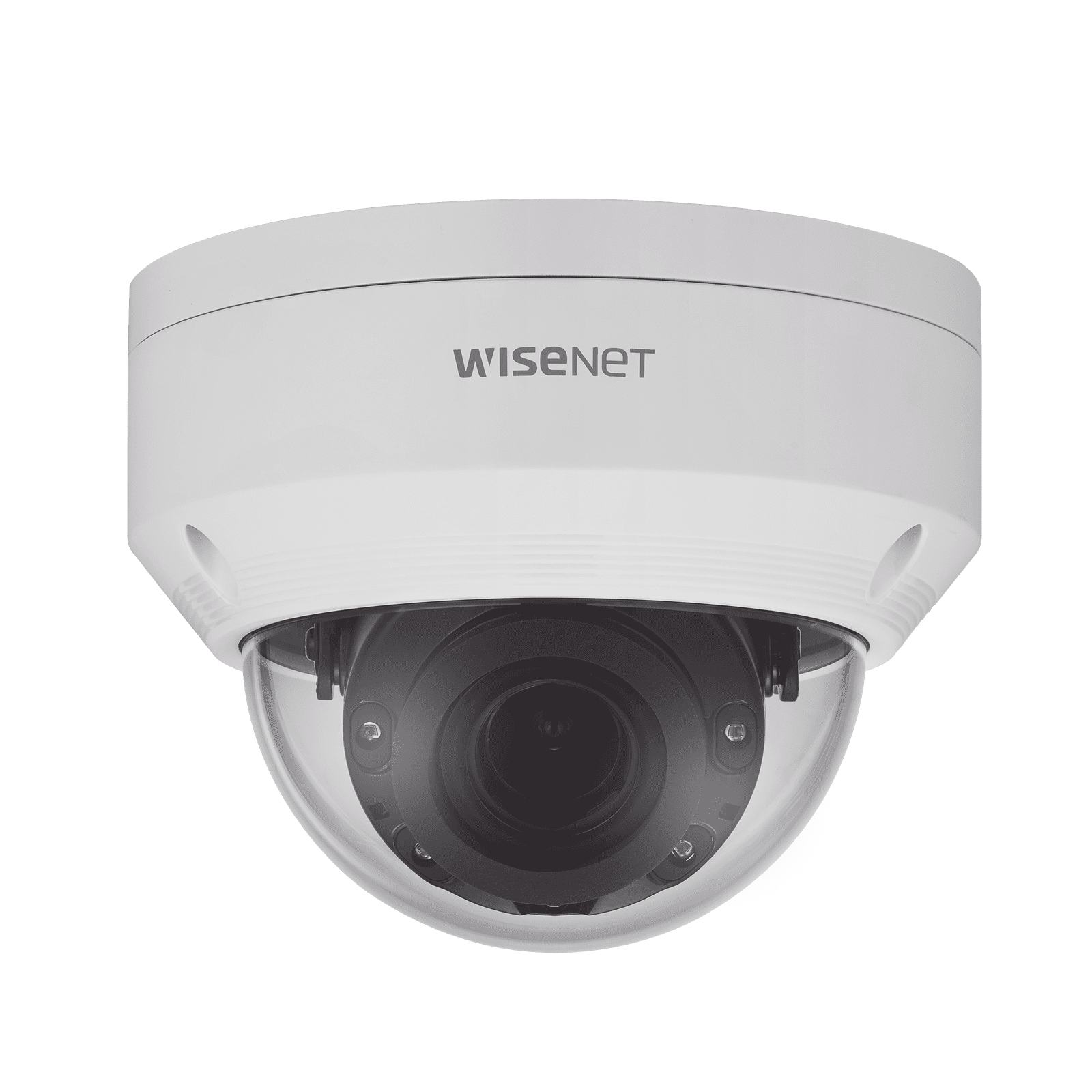 Cámara IP Tipo Domo Antivandálico 4 Megapíxel / Lente 3.3 a 10.3 mm / IR 30M / WDR 120db / IP66 / IK10 / H.265 & WiseStream ANV-L7082R - Hanwha Techwin Wisenet