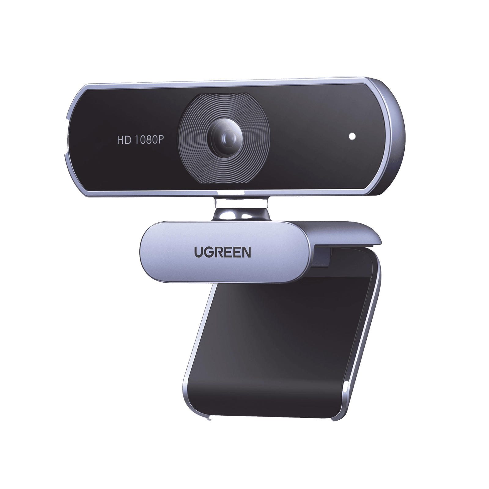 Cámara Web HD con Micrófono Integrado | Resolución 1080P@30FPS | Micrófonos Duales Integrados | Cancelación de Ruido | Corrección de Luz Automática | Vista Amplia de 85° | Rotación Flexible de 36 15728 - UGREEN