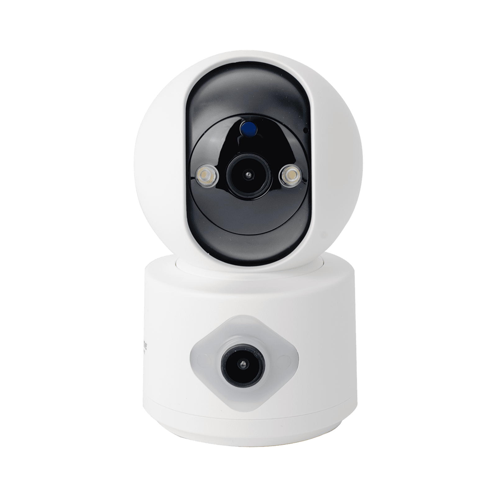 Camara doble lente 3mp| Wifi| autoseguimiento| Detección de movimiento| audio de 2 vias| almacenamiento hasta 128GB SCAM3DB - SMARTHOME BY EPCOM