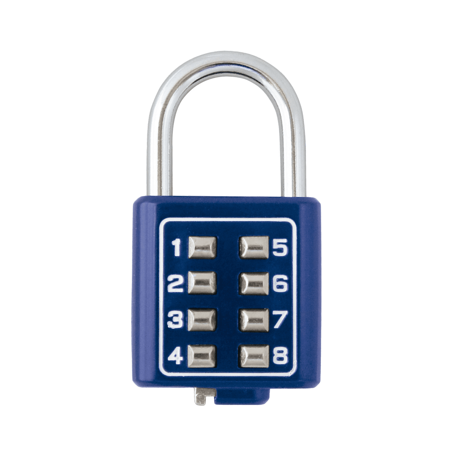 Candado Digital de Combinación M35 / No Requiere Llave / Combinación única integrada por 4 dígitos / Color Azul. MX2783 - PHILLIPS-ASSA ABLOY