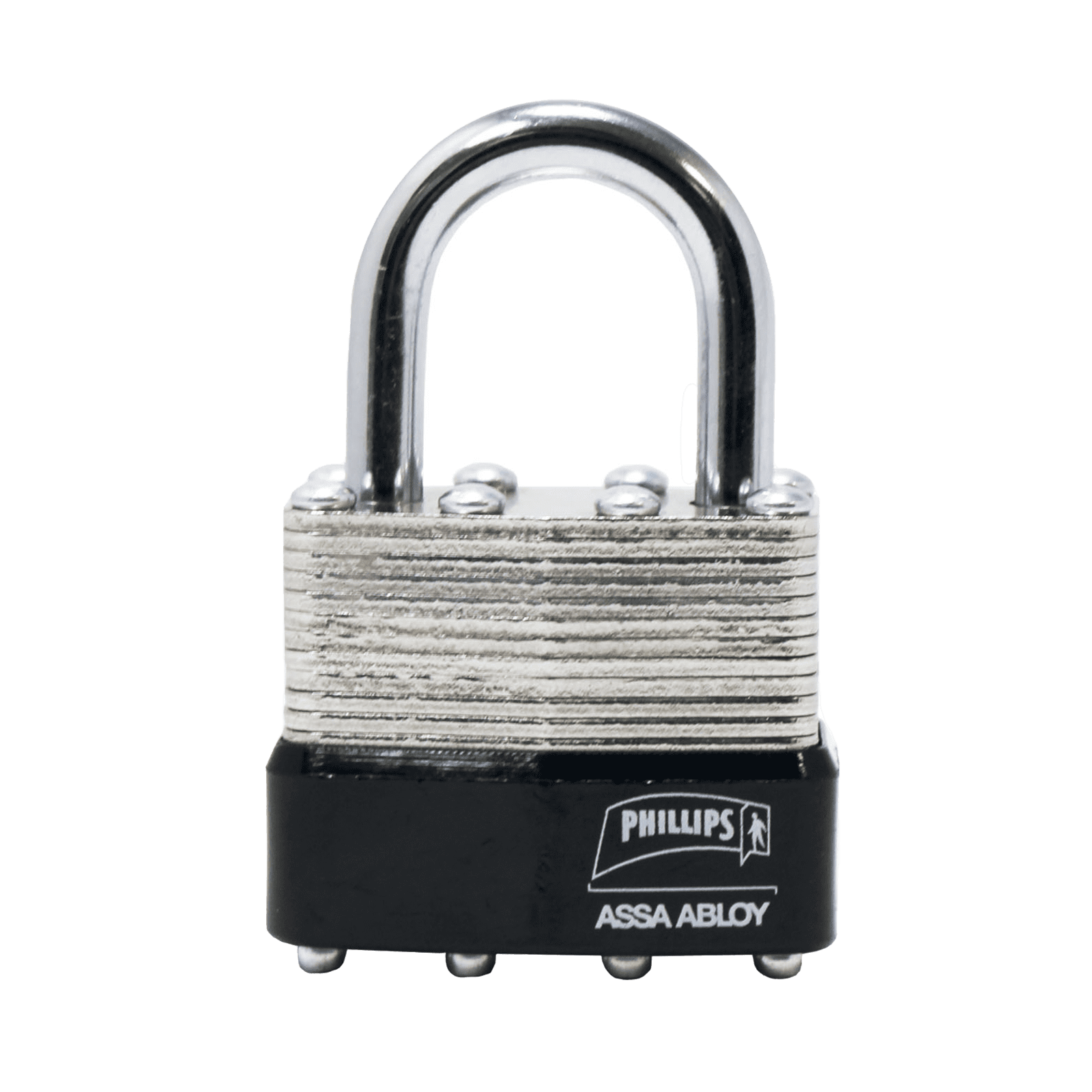 Candado Laminado 40 /  Llave Master con 4 Pernos de Combinación /Posee Doble Cerrojo para brindar Mayor Seguridad. MX2499 - PHILLIPS-ASSA ABLOY