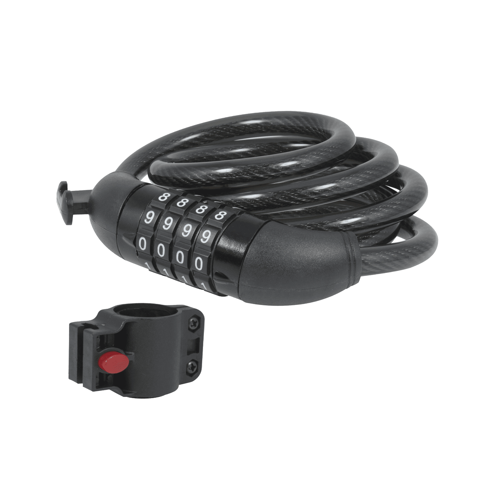 Candado de Cable de Combinación/ Longitud 120 cm / Nivel de seguridad 3/ Discos Programables. SYS-15CN - LOCK