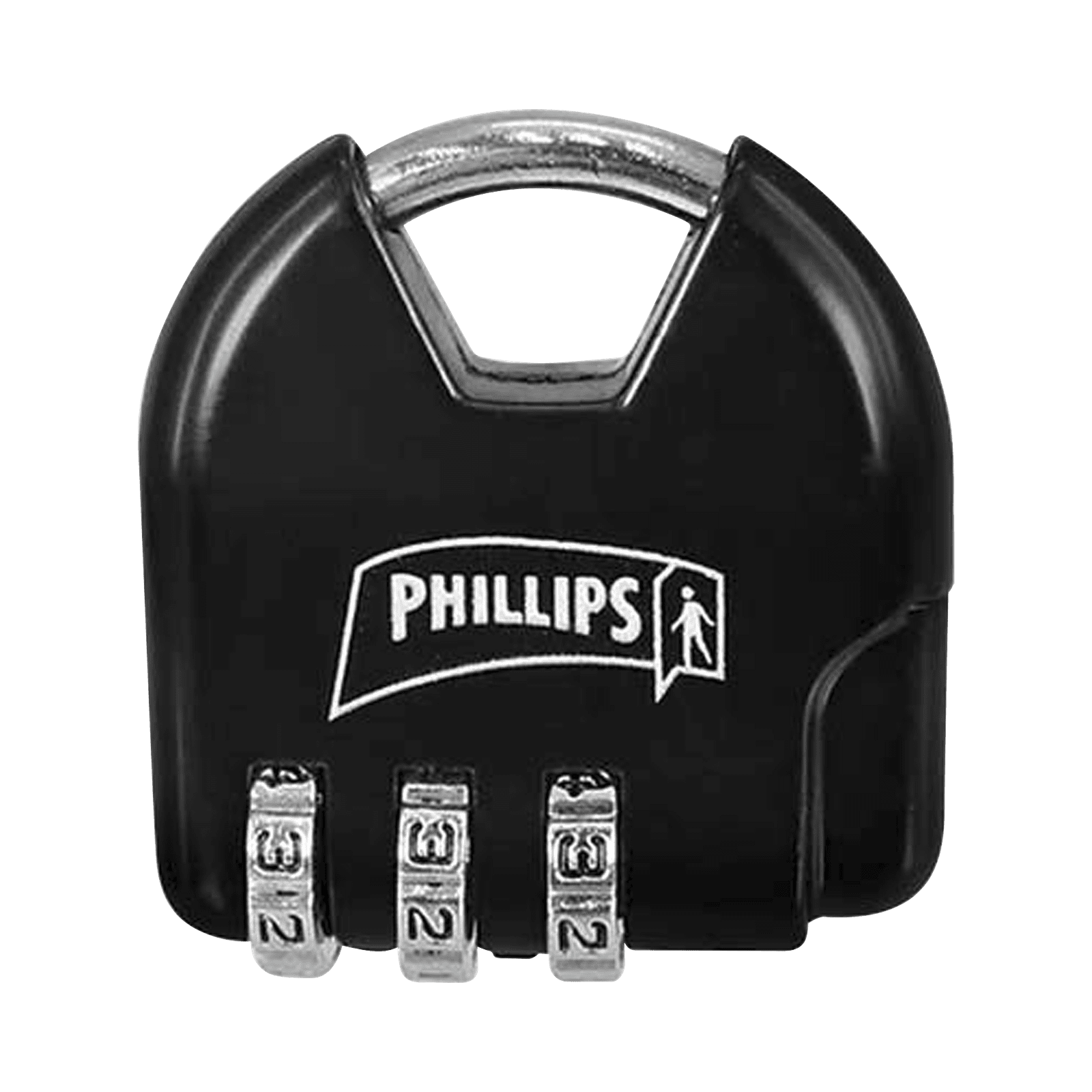 Candado de Combinación Ajustable / No Requiere Llave / Color Negro. MX2320 - PHILLIPS-ASSA ABLOY