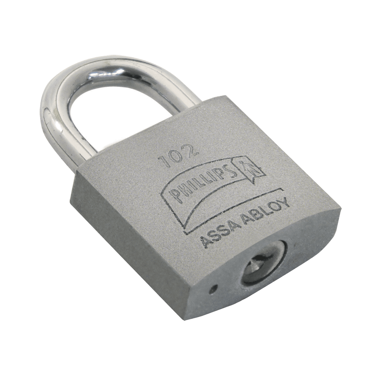 Candado de Hierro Sólido de Alta Resistencia / Gancho Corto / Llave PH-32 para 4 Pernos de Combinación  / Para Condiciones Secas  y Protegidas. MX3398 - ASSA ABLOY