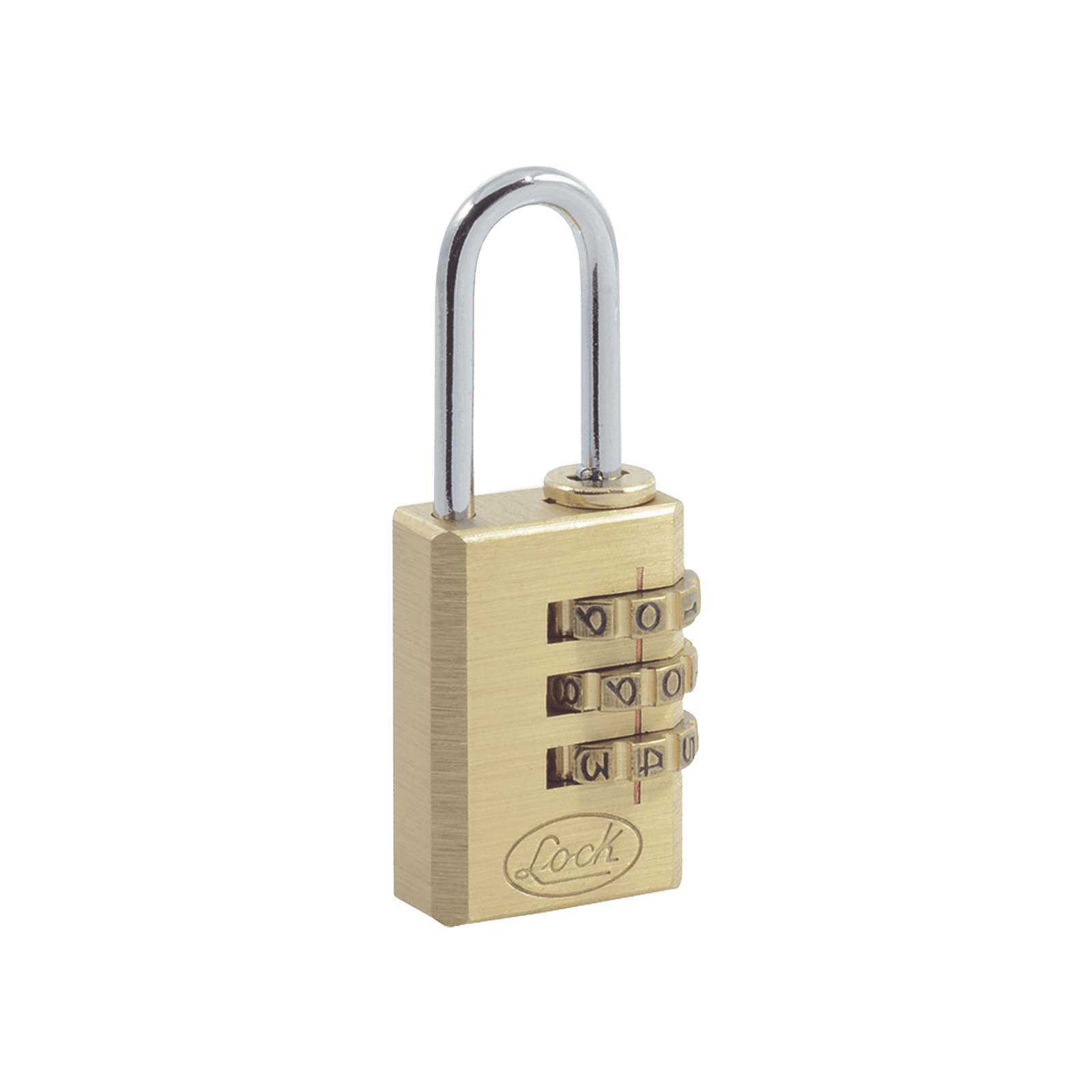 Candado de Latón de Combinación Maletero Programable/ Medida 20 mm / Nivel de seguridad 3 / Discos Programables. SYS-10CA - LOCK