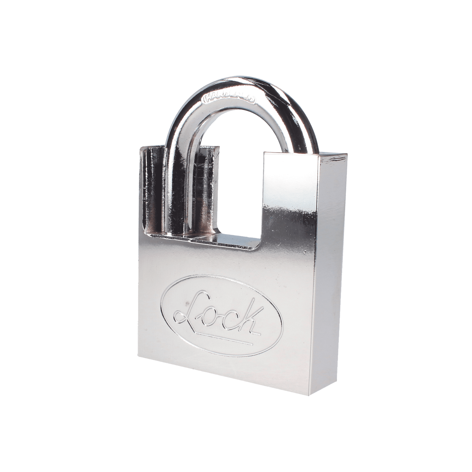 Candado de acero con Guarda Anti Palanca/ Acabado en Cromo Satinado / Doble Cerrojo / Medida 40 mm/ Nivel de seguridad 7/ 4 Llaves Abloy. SYS-L22-A40-DCSB - LOCK