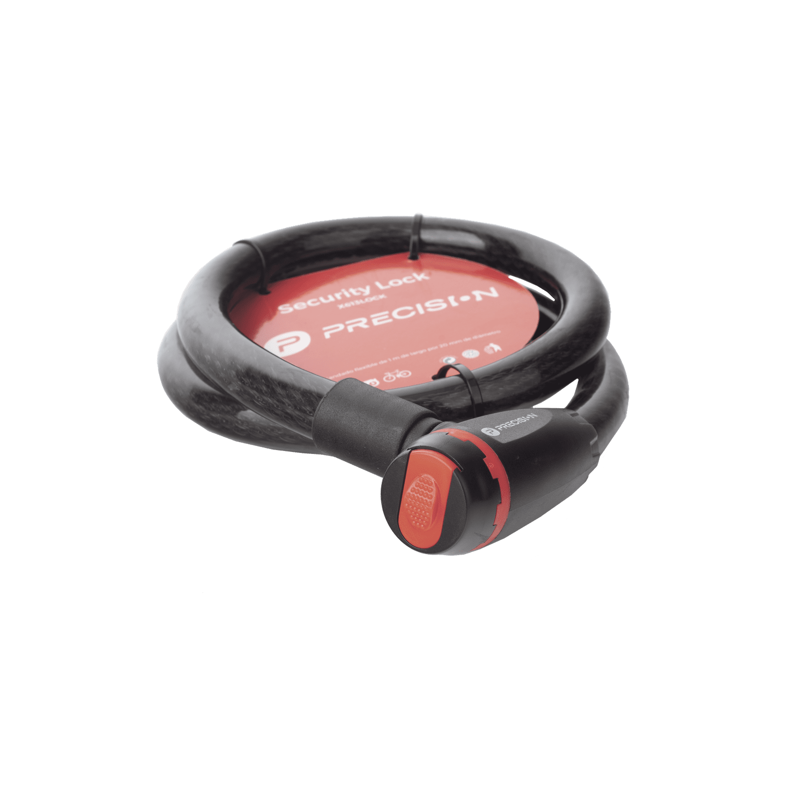 Candado para Bicicleta, Moto o similar de 20 x 1000 mm Cierre por Llave. X-613-LOCK - PRECISION