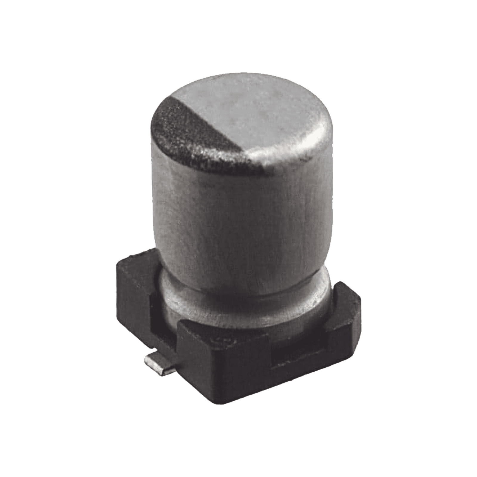 Capacitor Electrolítico de Aluminio tipo SMD de 10uF, 35V, 20%, 5 x 6.1 mm. 1189-2455-1-ND - SYSCOM