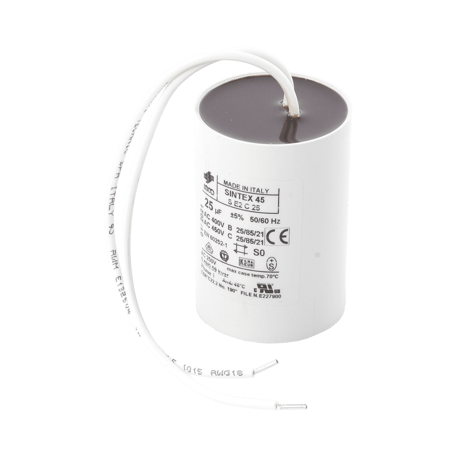 Capacitor de Arranque de 8 uF Para Barreras FAAC 620 y Barreras 640 7601355 - FAAC
