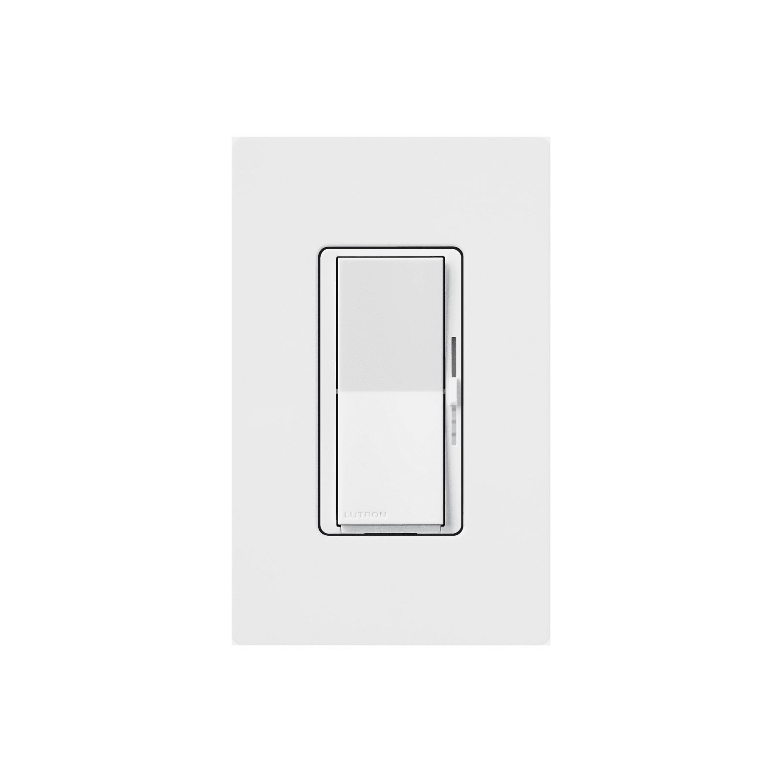 (Caseta Wireless) DIVA Atenuador de pared. Aumenta/Disminuye Intensidad de Iluminación. No requiere cable neutro. 150W LED / 600W INC/HAL DVRF6LWH - LUTRON CASETA WIRELESS