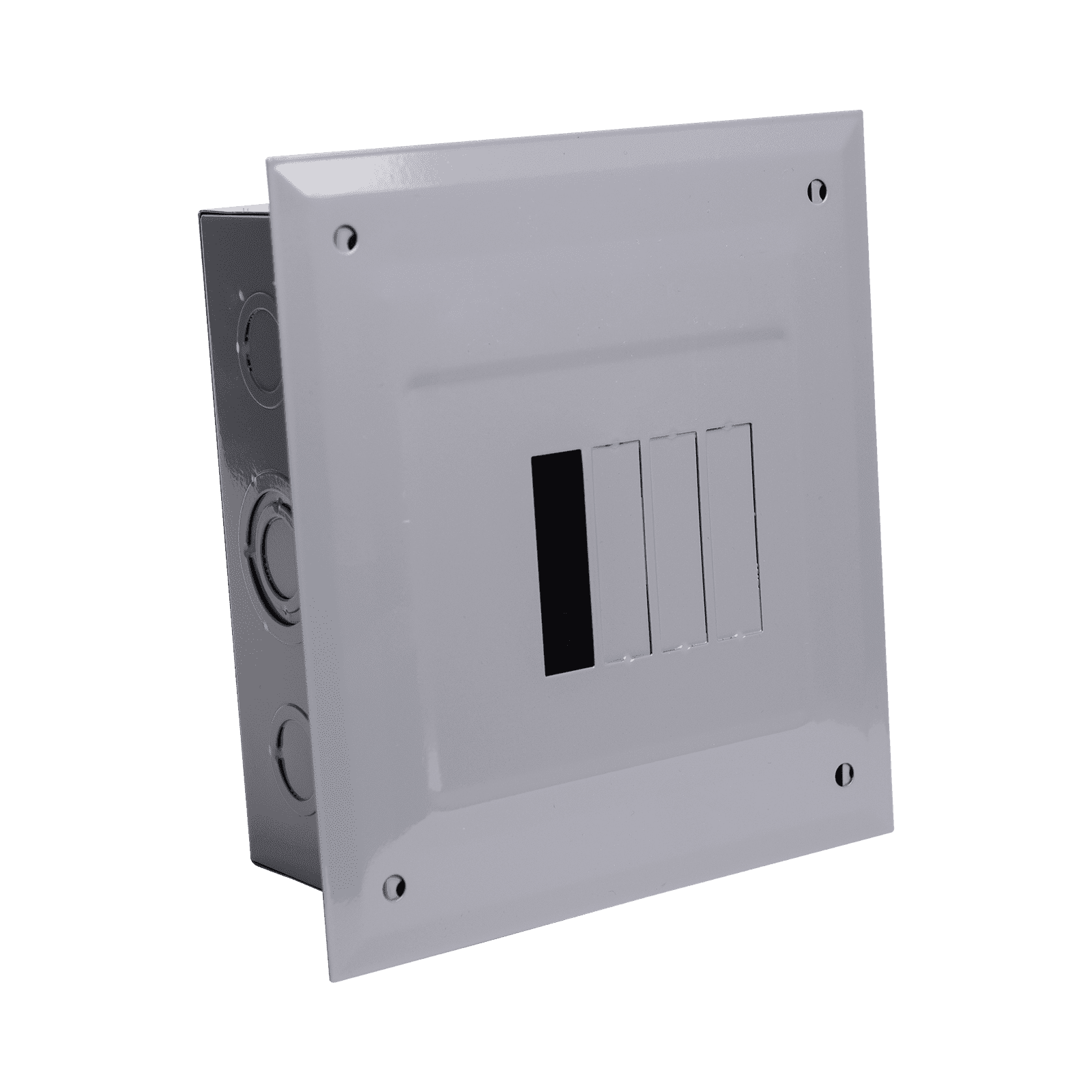 Centro de Carga para Empotrar, 04 Polos, 100 A, 1 Fase 3 Hilos, 120/240 V AC, 60Hz C2Q04E - CHINT