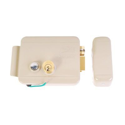 Cerradura Eléctrica / Incluye Llave / Derecha/ Con Botón integrado /Exterior 321-DCBD-ABG - ASSA ABLOY