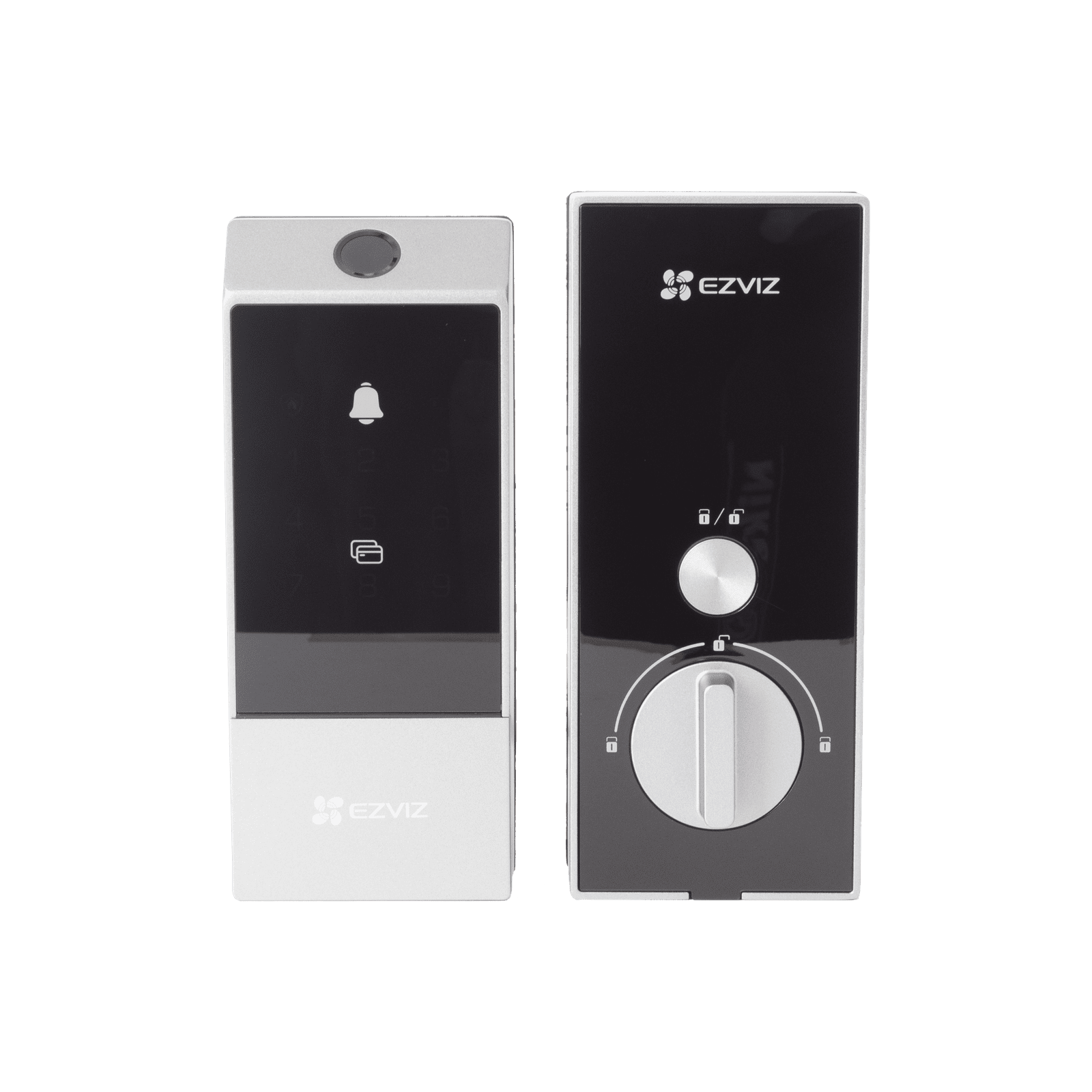 Cerradura Inteligente / Apertura Remota / Huella / Tag / Llave Mecanica / Contraseña Temporal Ideal Para Airbnb /  Modo de Privacidad / Alerta en caso de Forzado / Control Remoto desde la App / Uso Interior CS-DL04/PRO - EZVIZ