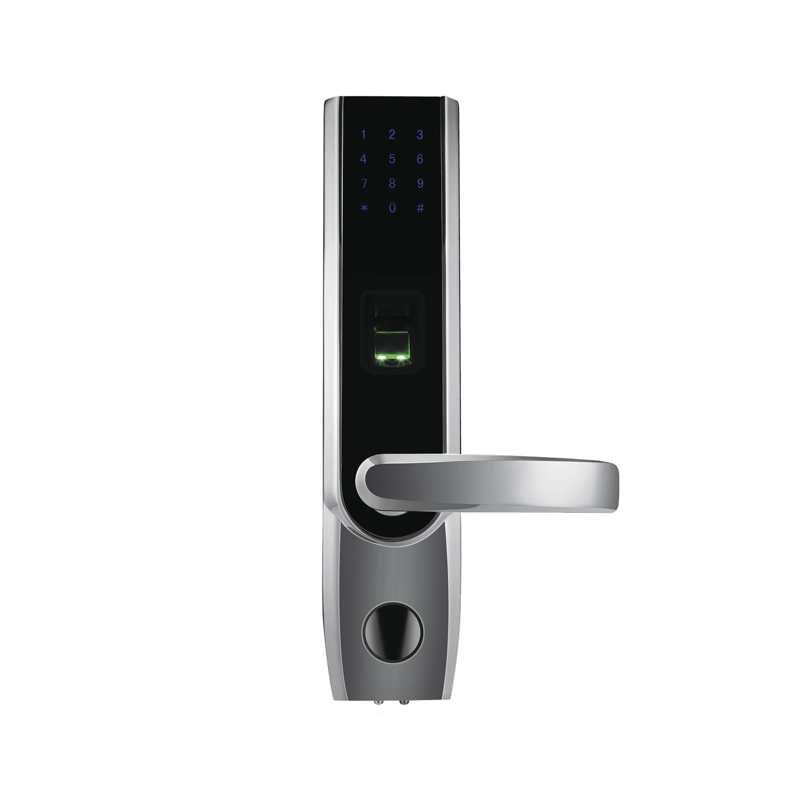 Cerradura autónoma derecha bluetooth de huella digital, tarjeta de proximidad y contraseña / APP ZK Smart Key TL-400BR - ZKTECO