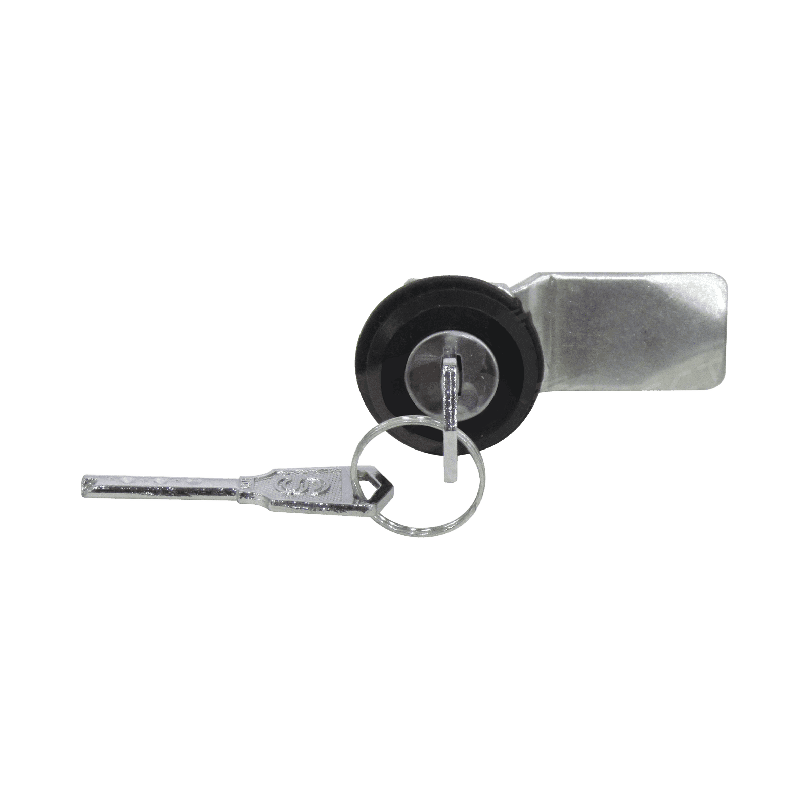 Cerradura con Paleta Metálica con 2 llaves para Gabinetes de Acero. PST407 - PRECISION