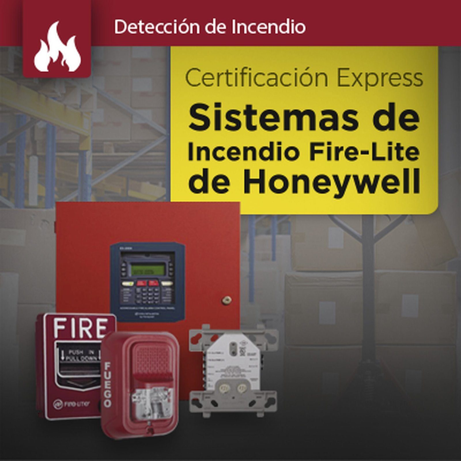 Certificación Presencial Fire-Lite EXPERTFL - SYSCOM