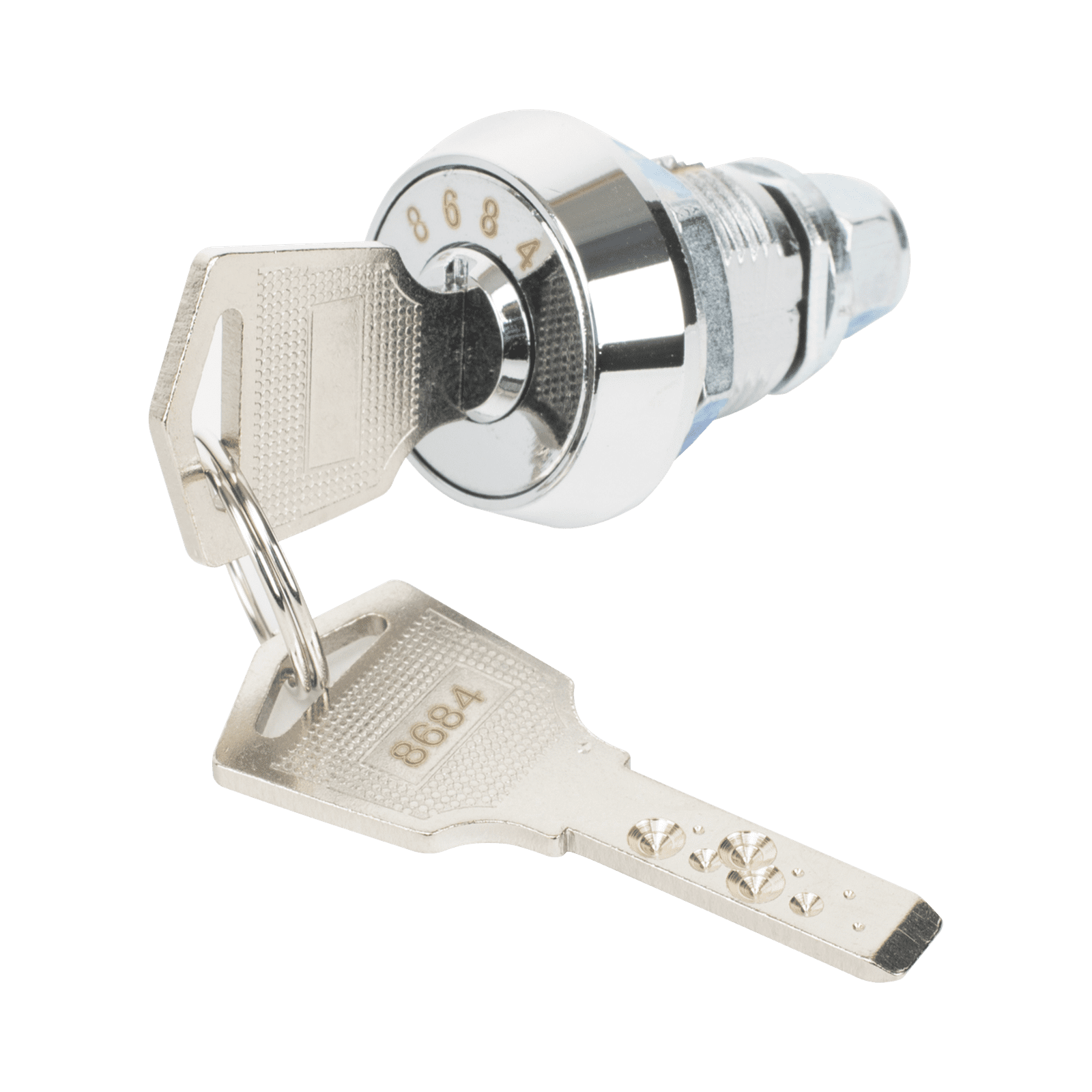 Chapa de Cañon Chico para Gabinete Metálico, (Llave única) MS-456-17D - LINKEDPRO BY EPCOM