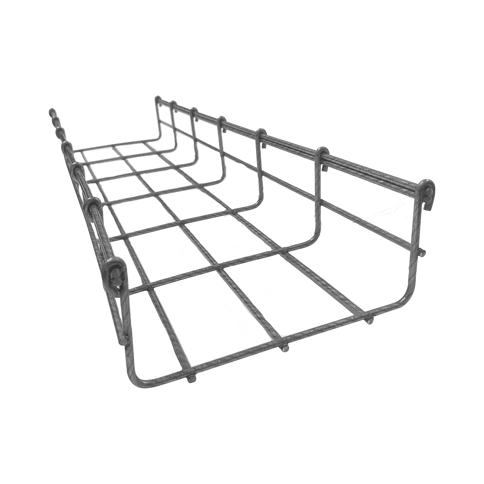 Charola Bimetálica Tipo Malla 54/150 mm, Ideal Para Utilizarse al Exterior o Zonas Húmedas, Hasta 129 Cables Cat6, Tramo de 3 Metros CH-54-150BM - CHAROFIL