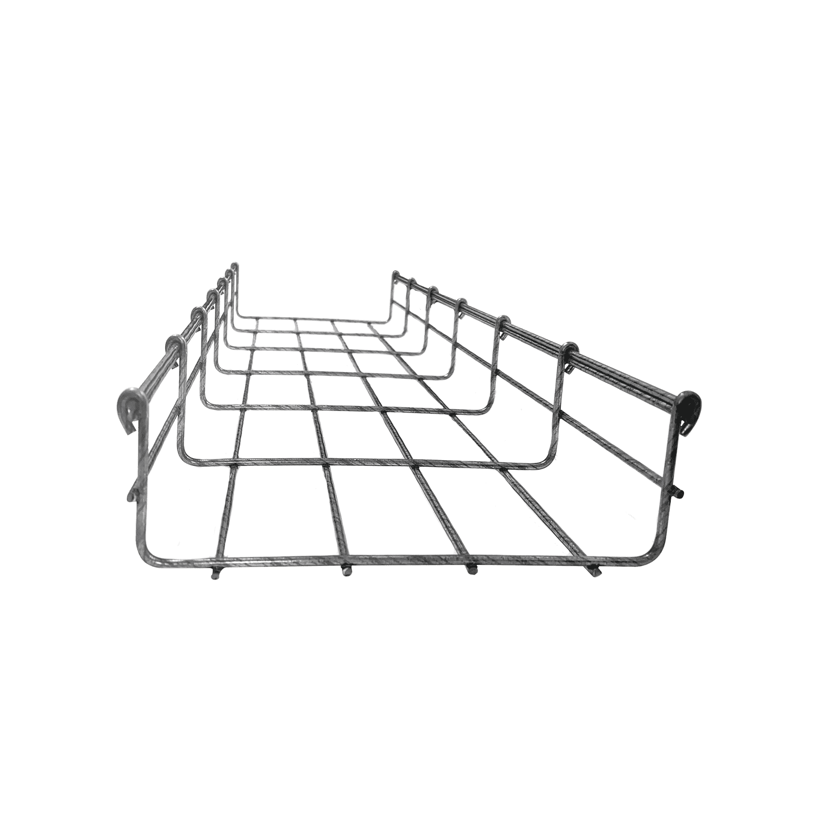 Charola Bimetálica Tipo Malla 66/200 mm, Ideal Para Utilizarse al Exterior o Zonas Húmedas, Hasta 210 Cables Cat6, Tramo de 3 Metros MG-50-933BM - CHAROFIL