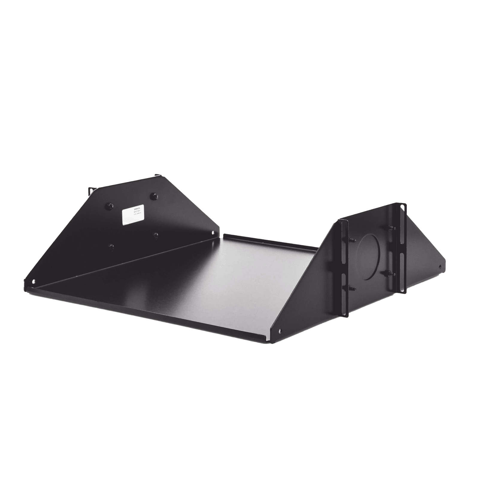 Charola Doble Para Soportar Equipo en Racks de 432 mm de Profundidad, de 19in, 3UR, Color Negro SH-D19-01 - SIEMON