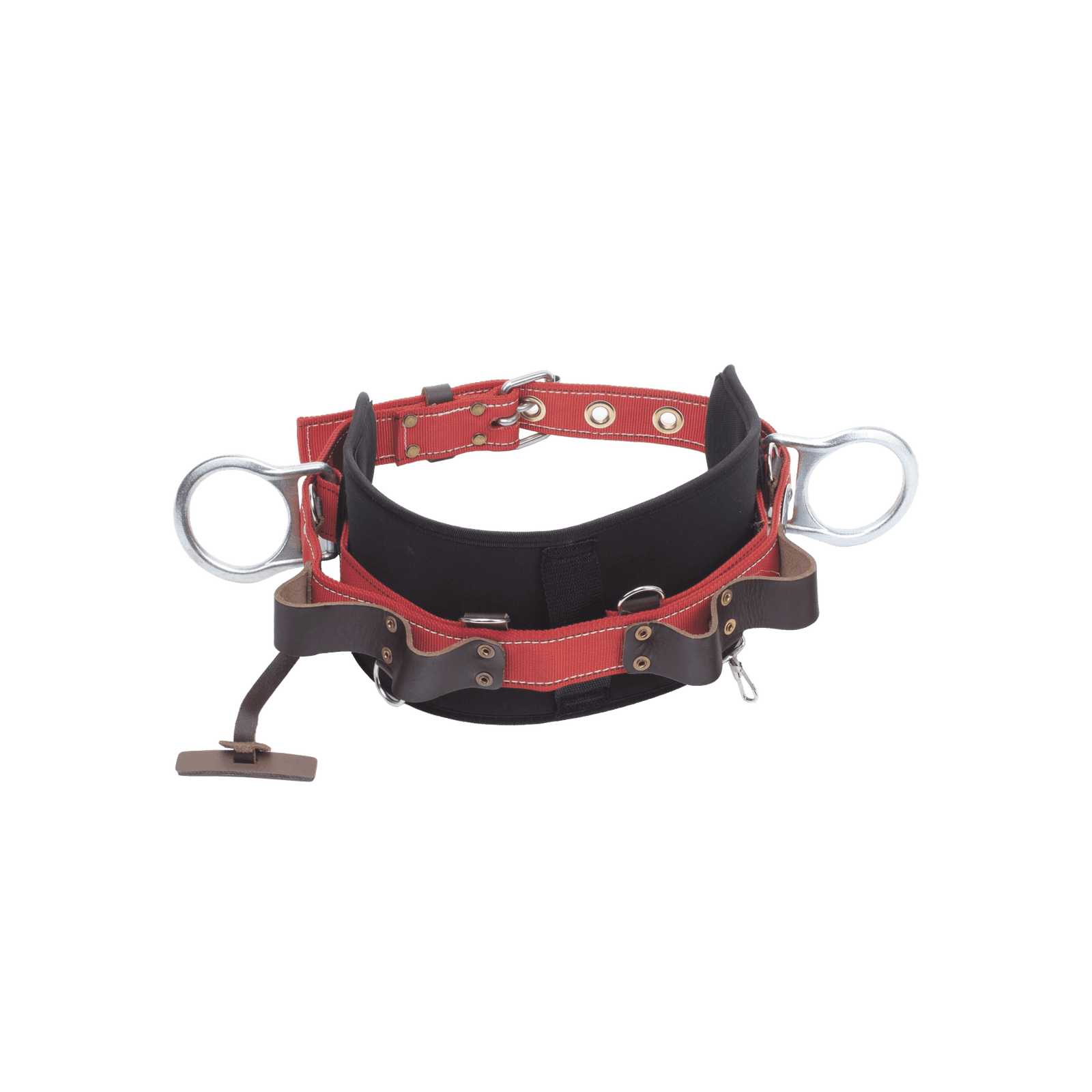 Cinturón de Liniero de Lujo, Fabricado en Poliéster, con 2 Anillos tipo D, Talla 40. 5271-40 - TULMEX