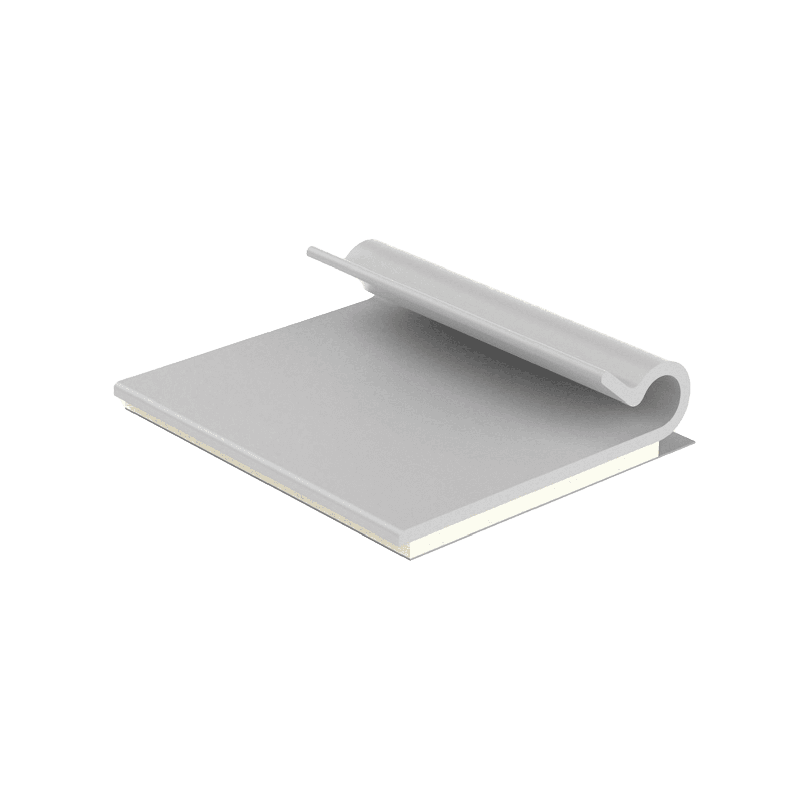 Clip Adhesivo Tipo J, Para Cables de Hasta 4.8 mm de Diámetro, Uso Interior, Color Gris, Paquete de 100pz AJC19-A-C - PANDUIT