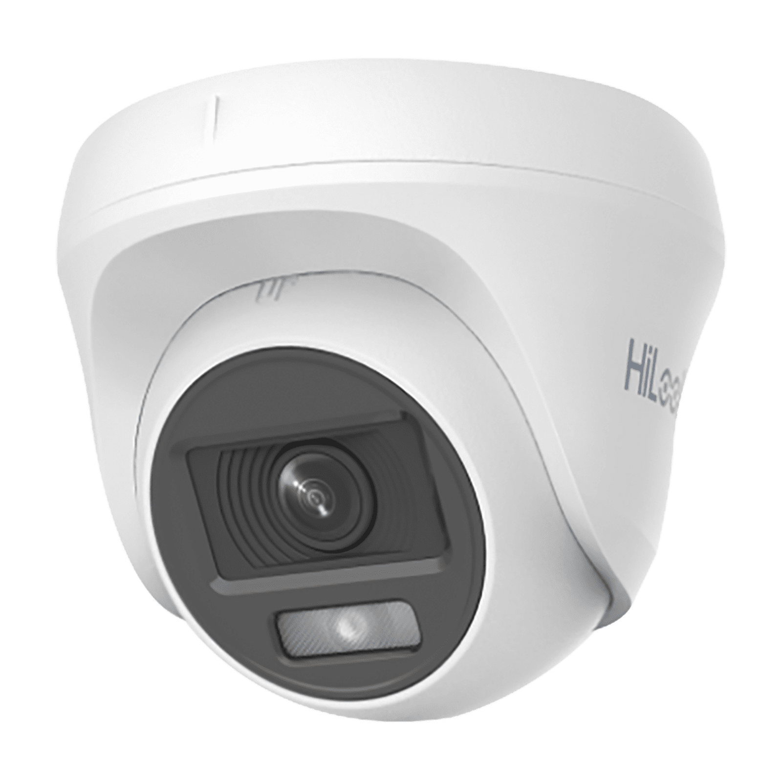 [ColorVu] AUDIO POR COAXITRON / Turret TURBOHD 1080p / Imagen a Color 24/7 / Lente 2.8 mm / Luz Blanca 20 mts / Uso Interior / Policarbonato THC-T129-PS - HiLook by HIKVISION
