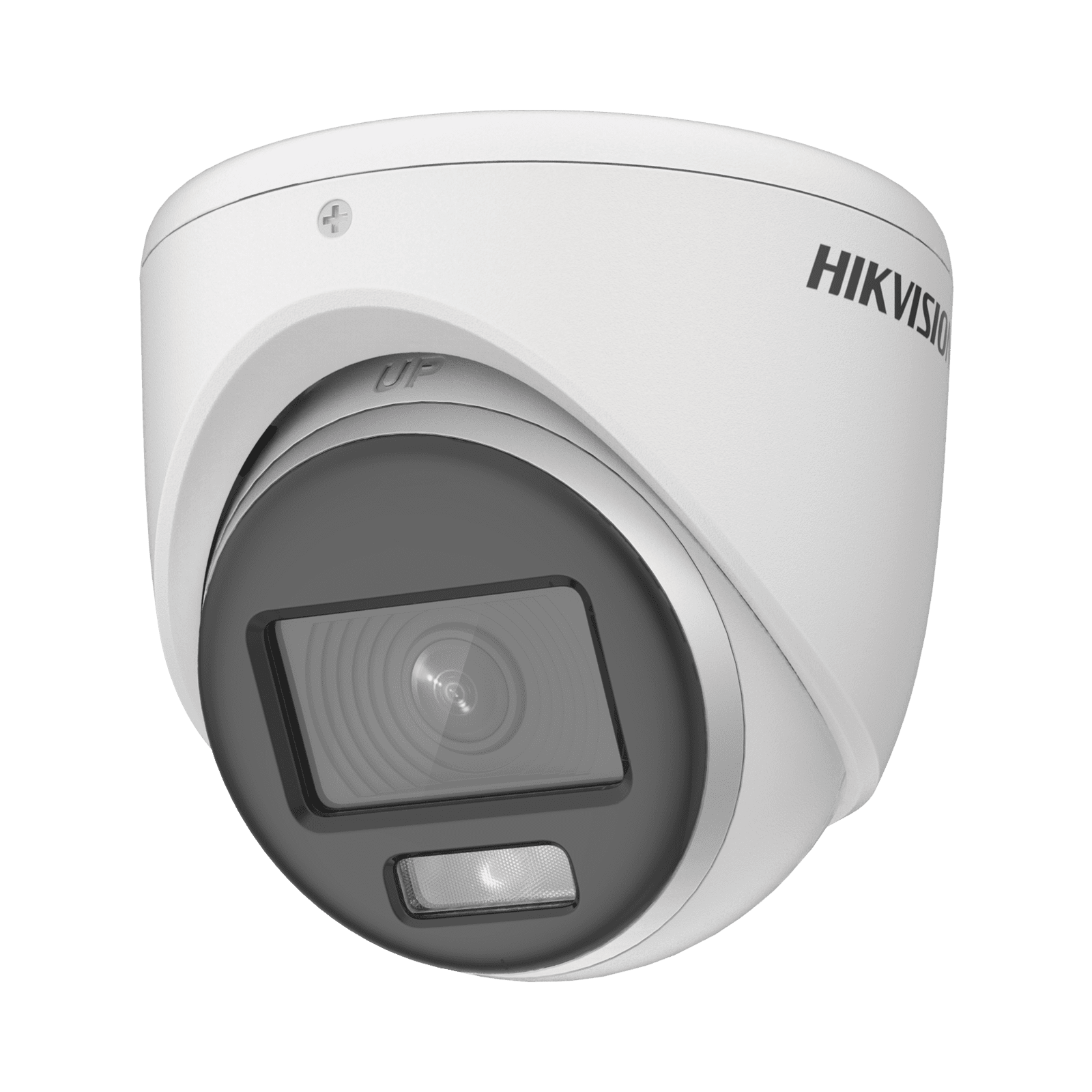 [ColorVu] Turret TURBOHD 2 Megapixel (1080p) / Imagen a Color 24/7 / Lente 2.8 mm / METAL / Luz Blanca 20 mts / Exterior IP67 / TVI-AHD-CVI-CVBS / dWDR DS-2CE70DF0T-MF - HIKVISION