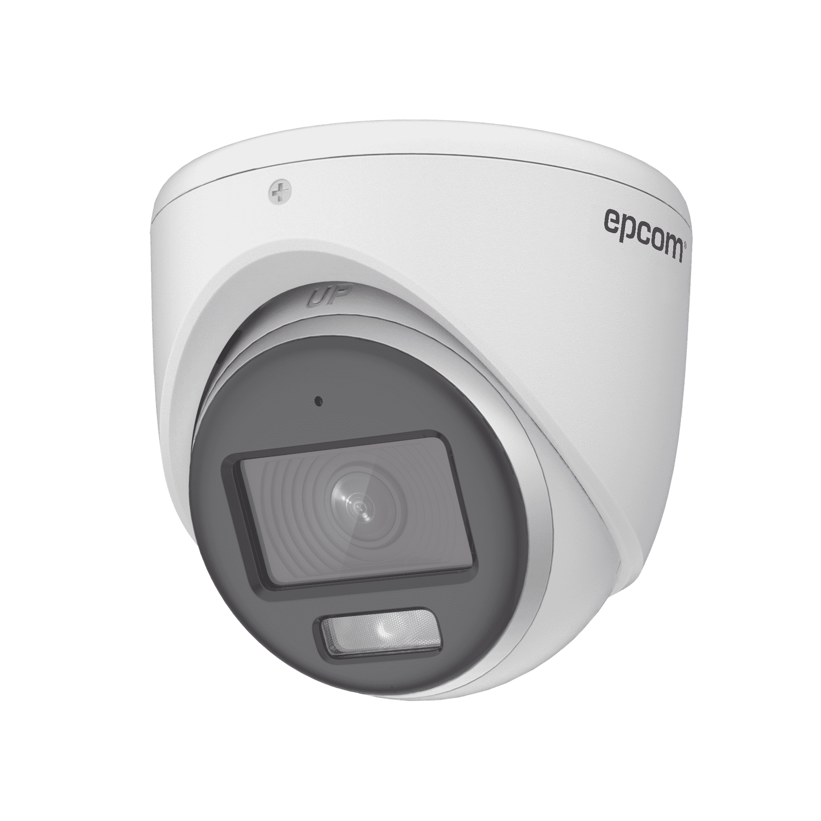 [ColorVu] Turret TURBOHD 3K (5 Megapixel) / Lente 2.8 mm / Micrófono Integrado / Imagen a Color 24/7 / 20 mts Luz Blanca / Exterior IP67 / dWDR / 4 Tecnologías E3K-TURBO-C - EPCOM PROFESSIONAL