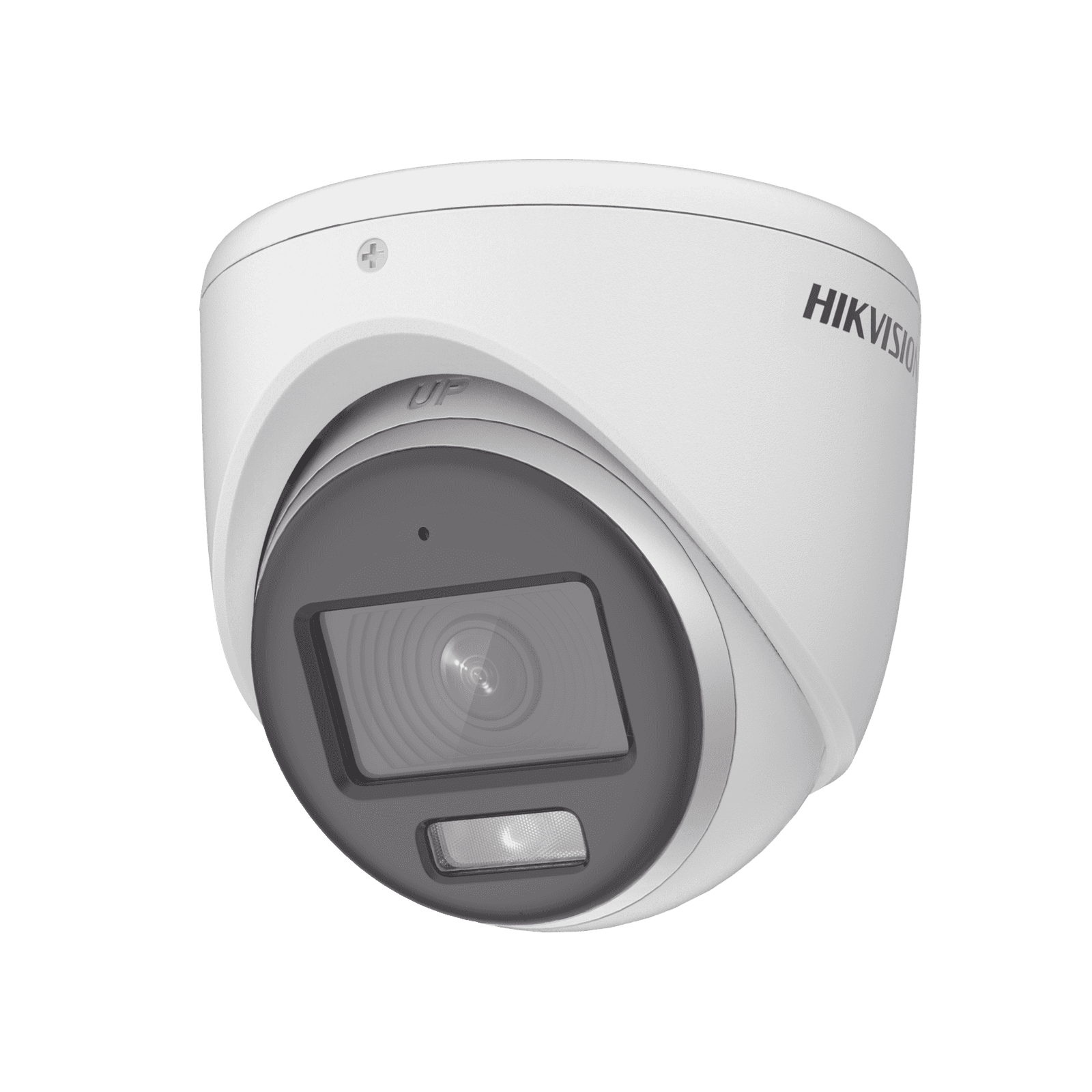 [ColorVu] Turret TURBOHD 3K (5 Megapixel) / Micrófono Integrado / Lente 2.8 mm / Imagen a Color 24/7 / 20 mts Luz Blanca / Exterior IP67 / dWDR / 4 Tecnologías DS-2CE70KF0T-MFS - HIKVISION