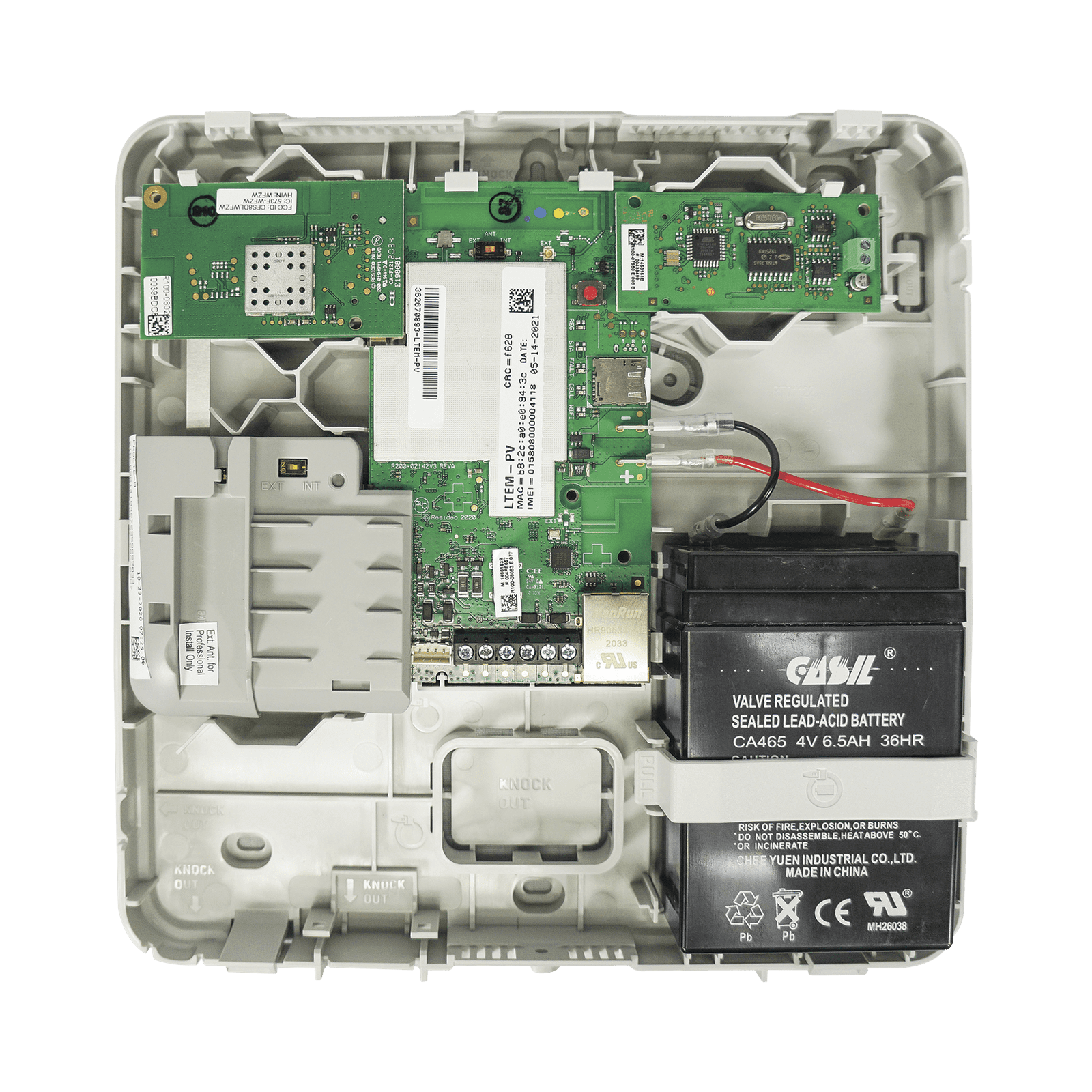 Comunicador Dual, GSM y Ethernet compatible con paneles Honeywell Home Resideo, DSC e Interlogix LTEM-PA - HONEYWELL HOME RESIDEO
