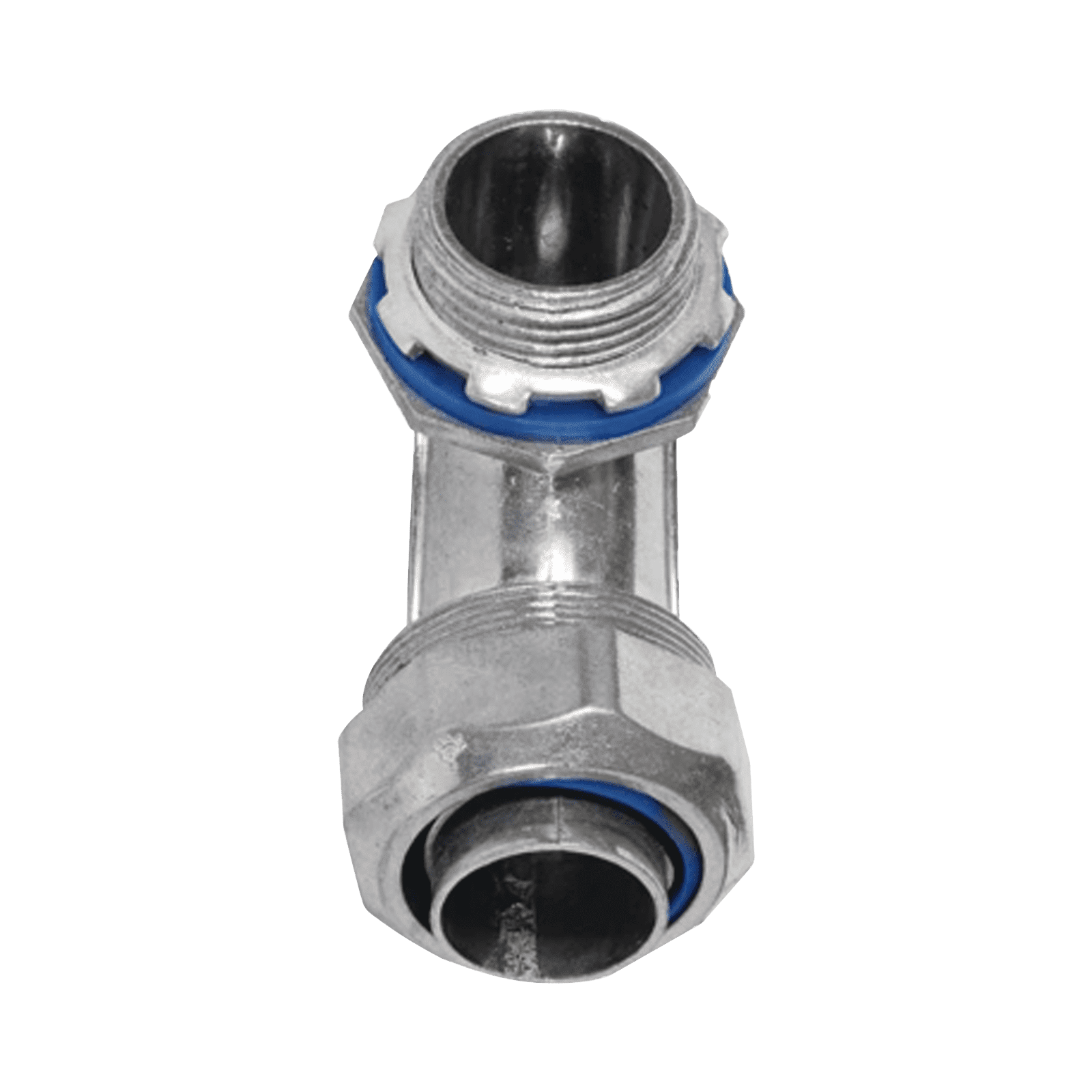 Conector Curvo para tubo tipo Liquidtight de 1 1/4″ (32 mm). Compatible con ANC-COT114. ANC-HLC114 - ANCLO