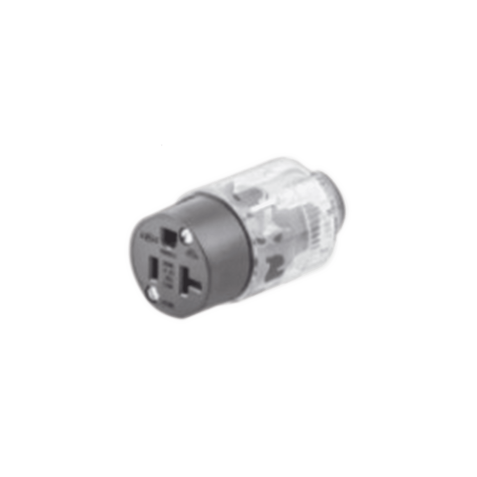 Conector Iluminado 20 A 125 V CA 2 Polos 3 Hilos (Nema 5-20R). HUB-520-LC - HUBBELL