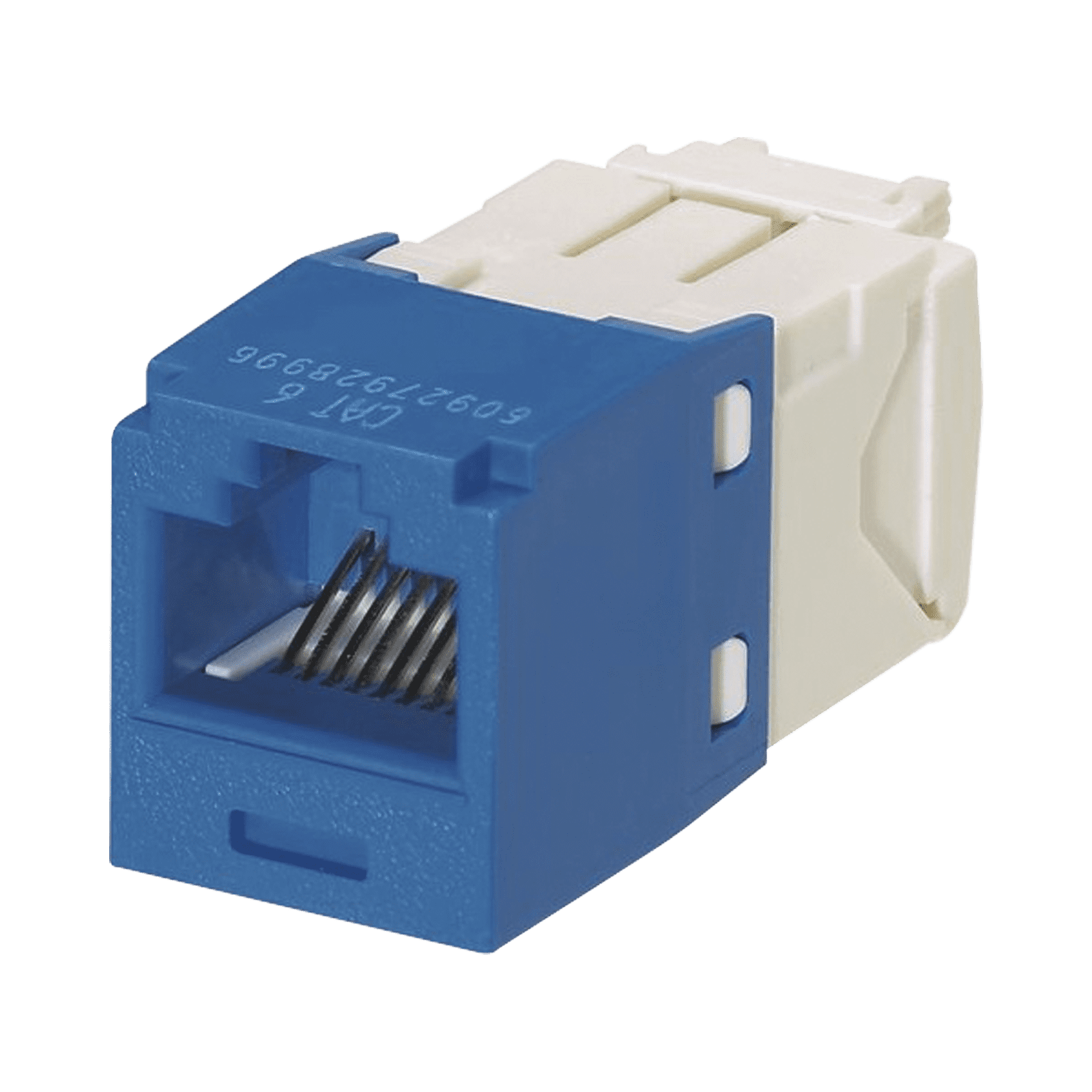 Conector Jack RJ45 Estilo TG, Mini-Com, Categoría 6, de 8 posiciones y 8 cables, Color Azul CJ688TGBU - PANDUIT