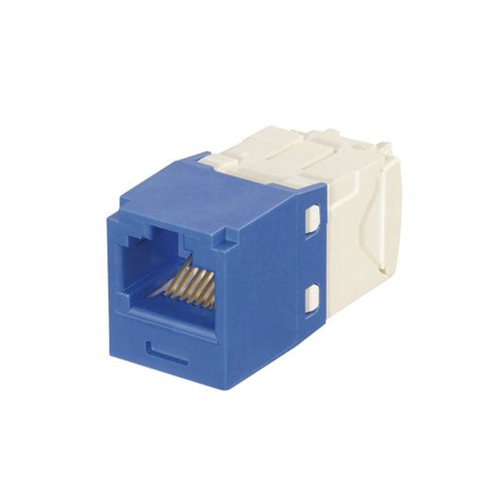 Conector Jack RJ45 Estilo TG con Llaveado Azul, Mini-Com, Categoría 6, de 8 posiciones y 8 cables CJK688TGBU - PANDUIT
