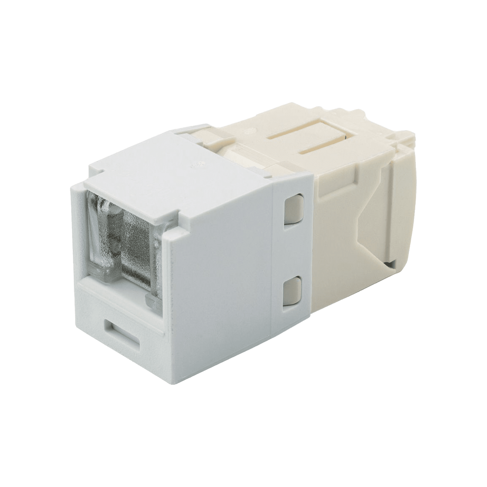 Conector Jack RJ45 Estilo TG con Ventana, Mini-Com, Categoría 6, de 8 posiciones y 8 cables, Color Blanco CJH688TGWH - PANDUIT