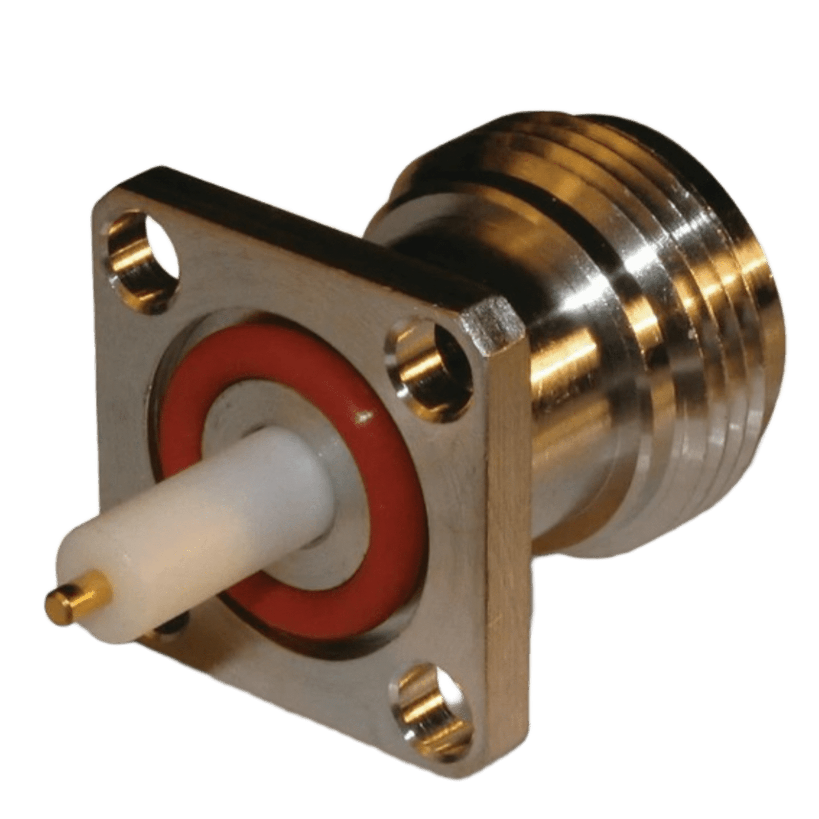 Conector N Hembra, montaje con 4 perforaciones a 18 mm 82-6095-RFX - SYSCOM PARTS