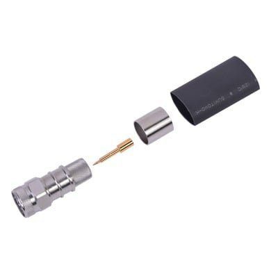 Conector N Macho Hex de Anillo Plegable para Belden 7977A (RF-600), LMR-600, CNT-600. RFN-1006-9L2 - RF INDUSTRIES,LTD