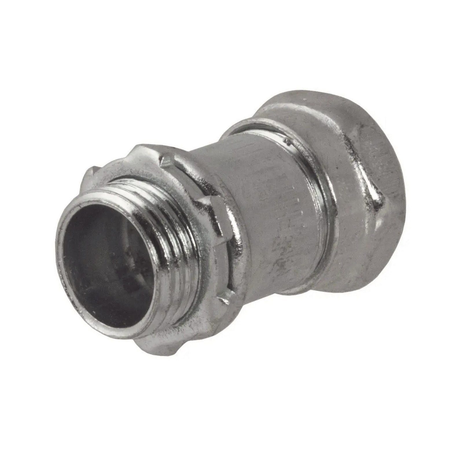 Conector Recto Compresión de Acero Galvanizado para Pared Delgada de 1/2″ . HUB-2902 - HUBBELL