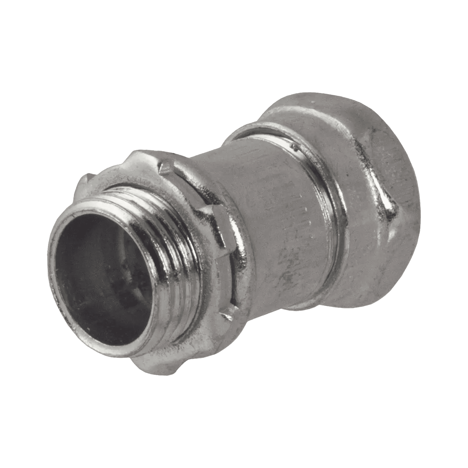 Conector Recto Compresión de Acero Galvanizado para Pared Delgada de 3/4″ . HUB-2903 - HUBBELL