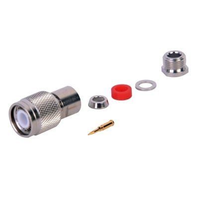 Conector TNC Macho Rosca Izquierda para cables RG-58/U, RG-142/U. RT-1200-C - RF INDUSTRIES,LTD