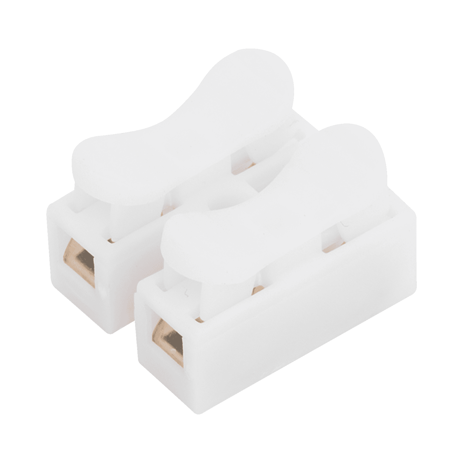 Conector tipo PUSH de 2 Contactos / Para una Conexión Rápida / Puentes de Cables PCON2 - EPCOM POWERLINE