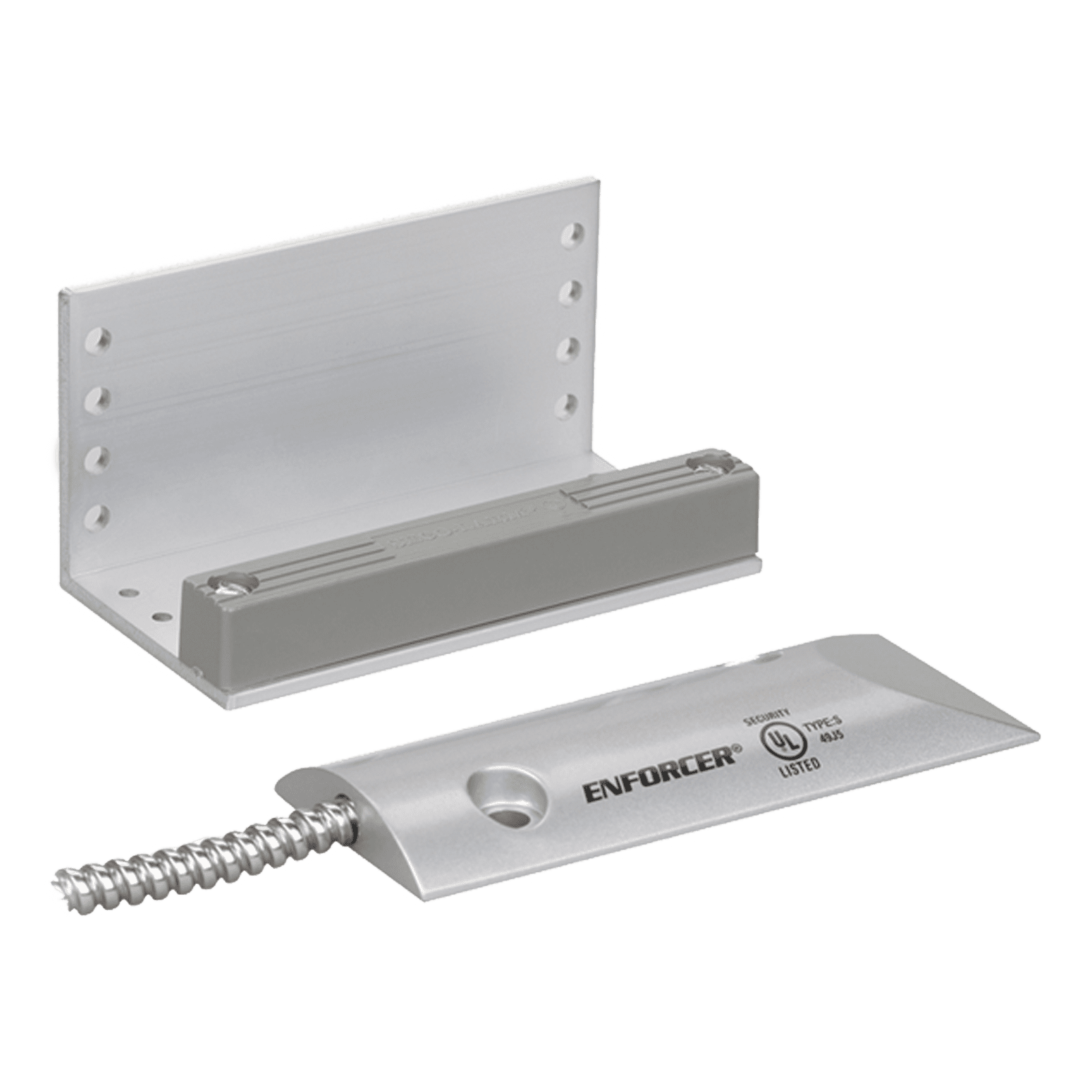 Contacto magnético de uso rudo para piso- 2-3/4 in(70mm) Brecha, Bucle cerrado SM226LQ - ENFORCER SECOLARM