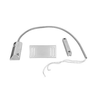 Contacto magnético para piso uso rudo con 55cm de cable blindado / GAP 75mm / Placa de montaje de “L”. SF-3012 - SFIRE